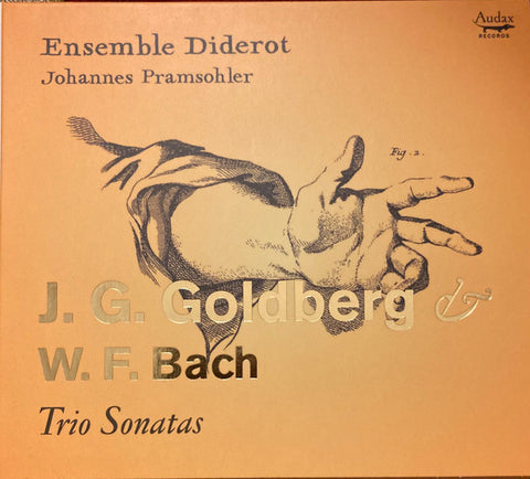 Ensemble Diderot, Johannes Pramsohler, Johann Gottlieb Goldberg, Wilhelm Friedemann Bach - Trio Sonatas