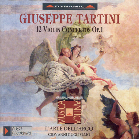 Giuseppe Tartini - L'Arte Dell'Arco, Giovanni Guglielmo - 12 Violin Concertos Op. 1