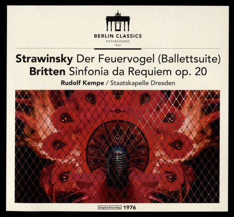Strawinsky, Britten - Staatskapelle Dresden, Rudolf Kempe - Der Feuervogel (Ballett-Suite) / Sinfonia Da Requiem Op. 20