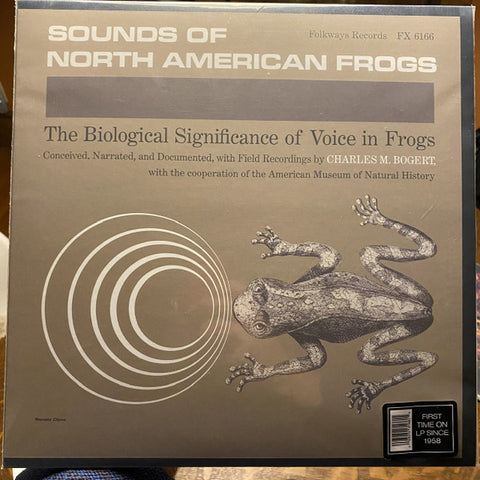Charles M. Bogert - Sounds Of North American Frogs