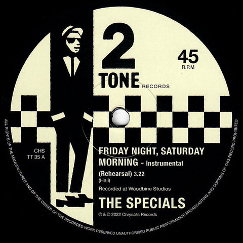 The Specials - Friday Night, Saturday Morning / I Can't Stand It (Work In Progress Versions)