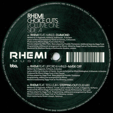 Rhemi - Choice Cuts Volume One
