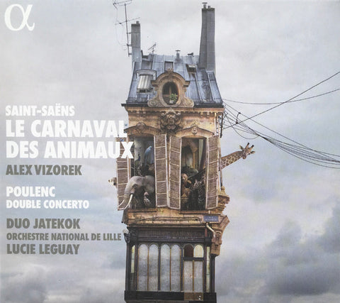 Saint-Saëns, Alex Vizorek, Poulenc, Duo Jatekok, Orchestre National de Lille, Lucie Leguay - Le Carnaval Des Animaux / Double Concerto