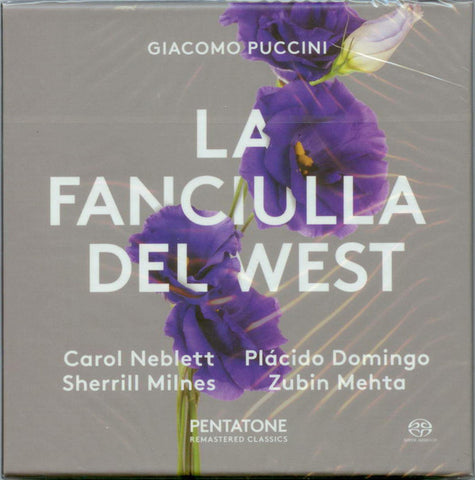 Giacomo Puccini • Carol Neblett • Placido Domingo • Sherrill Milnes • Zubin Mehta - La Fanciulla Del West