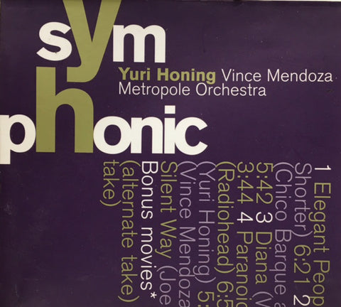 Yuri Honing, Vince Mendoza, Metropole Orchestra - Symphonic