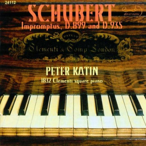 Peter Katin, Schubert - Impromptus, D. 899 & 935