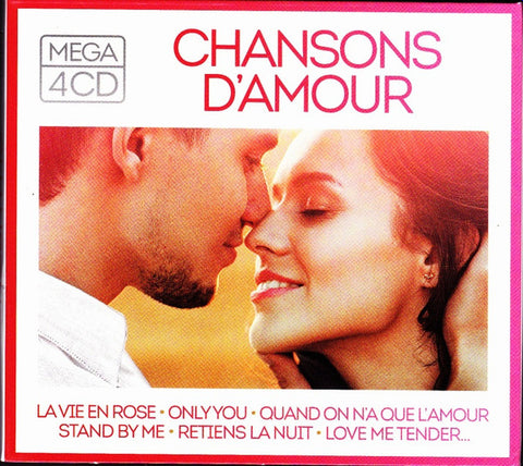 Various - Mega 4 CD - Chansons D'amour
