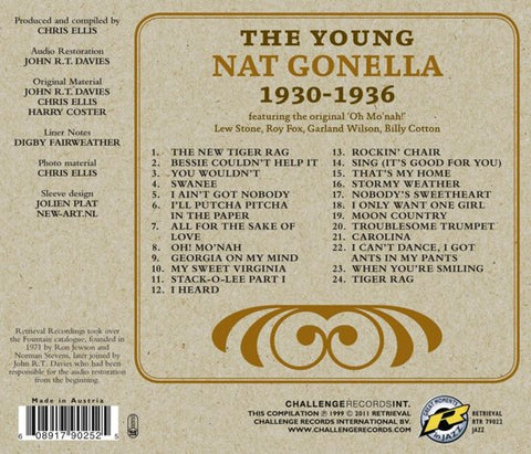 Nat Gonella - The Young Nat Gonella 1930-1936