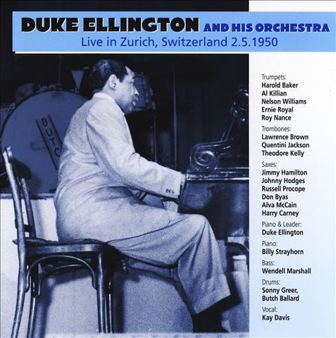 Duke Ellington And His Orchestra - Live In Zurich, Switzerland 2.5.1950