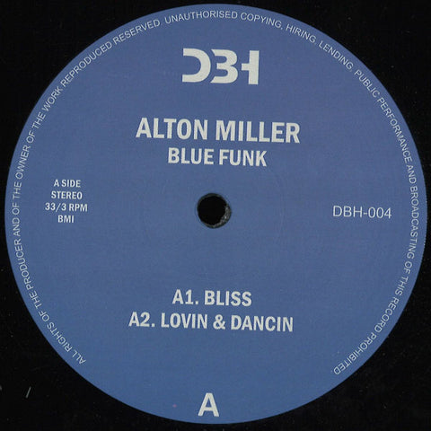 Alton Miller - Blue Funk