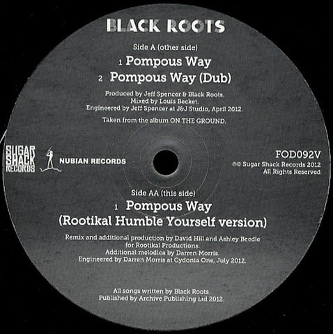Black Roots, - Pompous Way