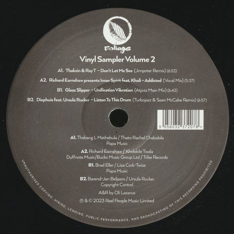 Various - Foliage Vinyl Sampler Volume 2