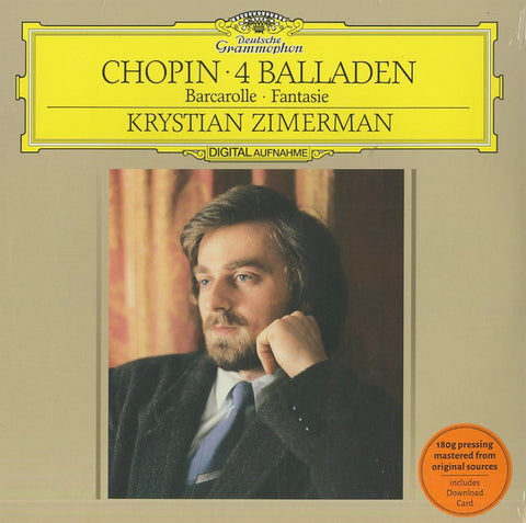 Chopin, Krystian Zimerman - 4 Balladen, Barcarolle, Fantasie