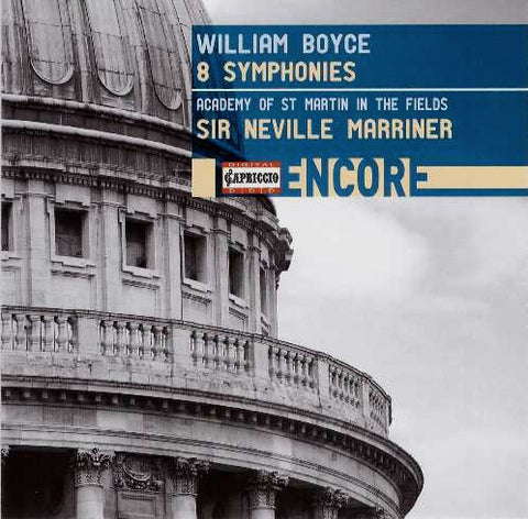 William Boyce, Academy Of St Martin In The Fields, Sir Neville Marriner - 8 Symphonies