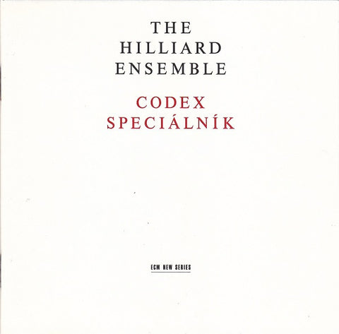The Hilliard Ensemble - Codex Speciálník