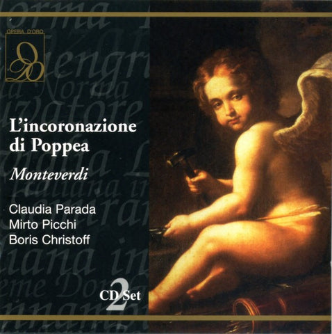 Monteverdi - Claudia Parada, Mirto Picchi, Boris Christoff - L'Incoronazione Di Poppea