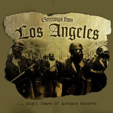 Various, - Greetings From Los Angeles...  Eight Years Of ACetate Records