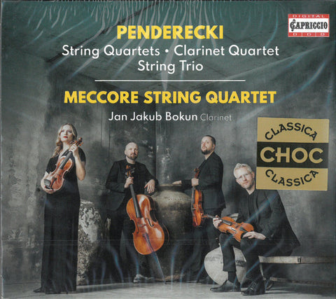 Penderecki – Meccore String Quartet, Jan Jakub Bokun - String Quartets ● Clarinet Quartet ● String Trio