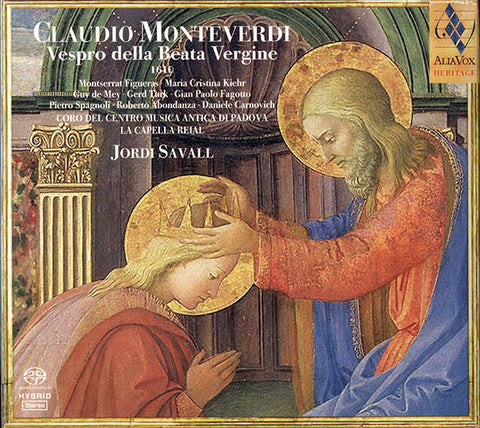 Claudio Monteverdi - Coro Del Centro Musica Antica Di Padova, La Capella Reial, Jordi Savall - Vespro Della Beata Vergine 1610