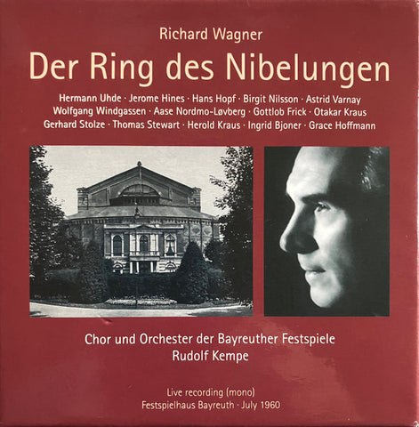 Orchester der Bayreuther Festspiele, Rudolf Kempe - Richard Wagner - Der Ring Des Nibelungen (live 1960)