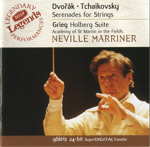 Tchaikovsky, Dvořák, Academy Of St. Martin In The Fields, Neville Marriner - Serenades For Strings