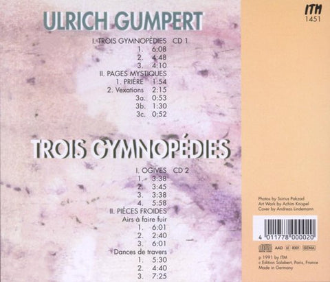 Satie - Ulrich Gumpert - Trois Gymnopédies