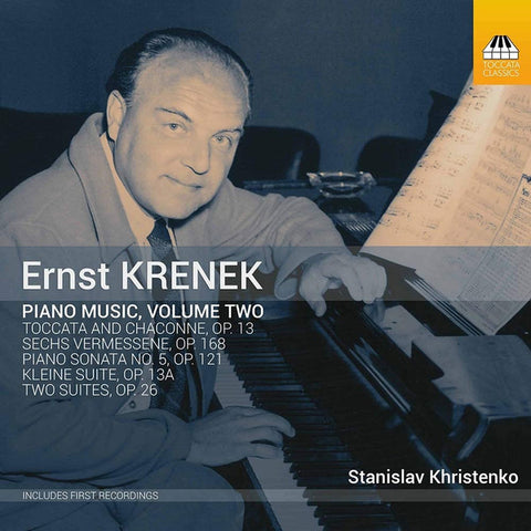 Ernst Krenek - Stanislav Khristenko - Piano Music, Volume Two
