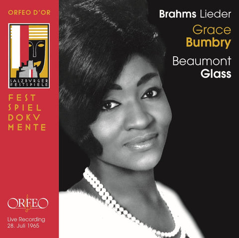 Brahms, Grace Bumbry, Beaumont Glass - Lieder