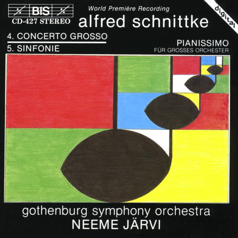 Alfred Schnittke / Gothenburg Symphony Orchestra / Neeme Järvi - 4. Concerto Grosso - 5. Sinfonie; Pianissimo