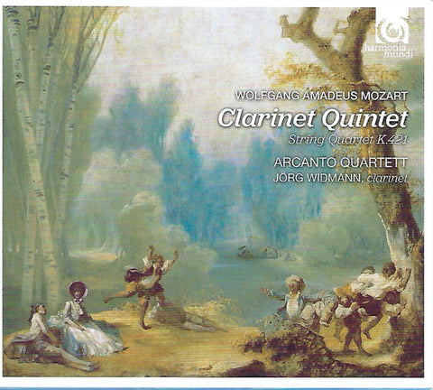 Wolfgang Amadeus Mozart - Arcanto Quartett, Jörg Widmann - Clarinet Quintet • String Quartet K.421