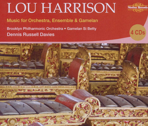 Lou Harrison, Dennis Russell Davies, Brooklyn Philharmonic, Gamelan Si Betty - Music For Orchestra, Ensemble & Gamelan
