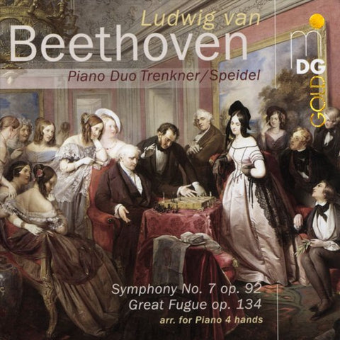 Ludwig van Beethoven - Piano Duo Trenkner / Speidel - Symphony No. 7 Op. 92 / Great Fugue Op. 134