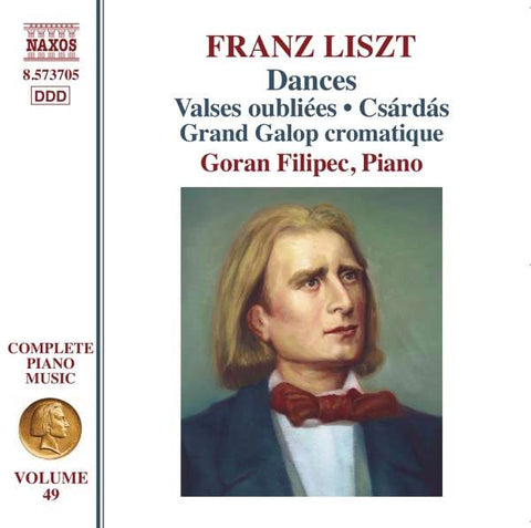 Franz Liszt, Goran Filipec - Piano Music • 49: Dances