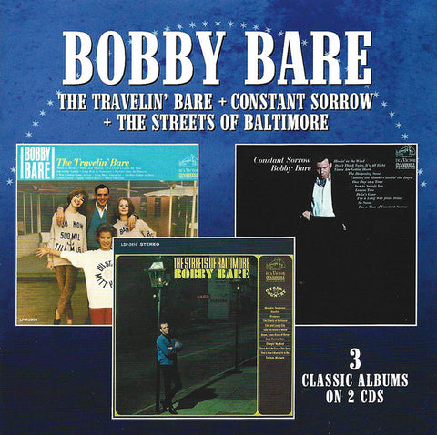 Bobby Bare - The Travelin' Bare / Constant Sorrow / The Streets Of Baltimore