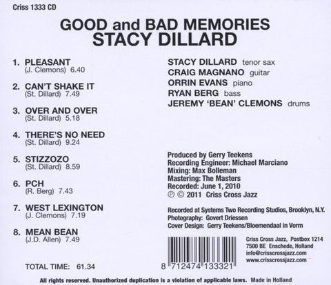 Stacy Dillard - Good And Bad Memories