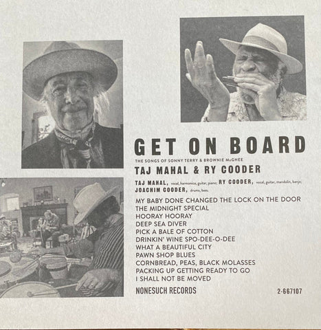 Taj Mahal & Ry Cooder - Get On Board (The Songs Of Sonny Terry & Brownie McGhee)