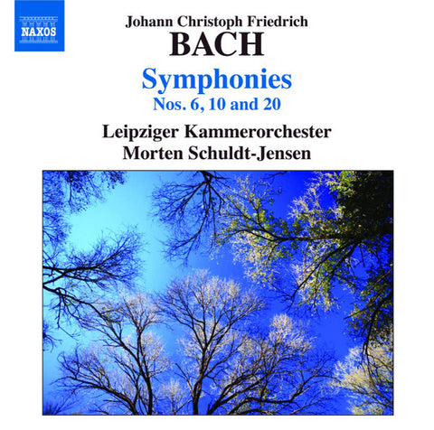 Johann Christoph Friedrich Bach, Leipziger Kammerorchester, Morten Schuldt-Jensen - Symphonies Nos. 6, 10 And 20