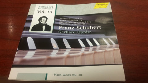 Franz Schubert, Gerhard Oppitz - Piano Works Vol. 10