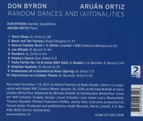 Don Byron, Aruán Ortiz - Random Dances And (A)Tonalities