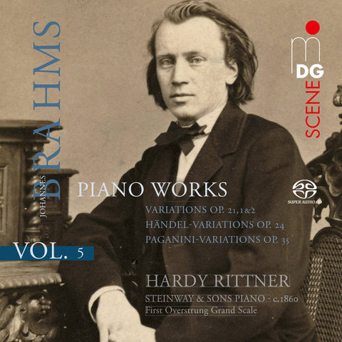 Johannes Brahms - Hardy Rittner - Piano Works Vol. 5