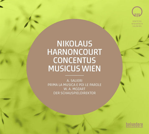 Nikolaus Harnoncourt, Concentus Musicus Wien, A. Salieri, W. A. Mozart - Prima La Musica E Poi Le Parole; Der Schauspieldirektor