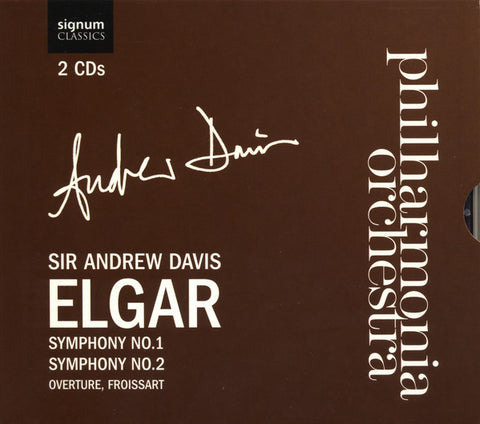 Elgar, Andrew Davis, Philharmonia Orchestra - Symphony No.1 • Symphony No.2 • Overture, Froissart