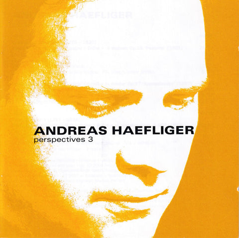 Andreas Haefliger - Perspectives 3