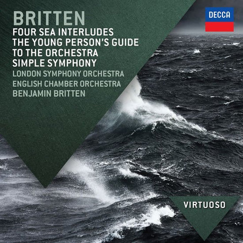 Britten - The London Symphony Orchestra, English Chamber Orchestra, Benjamin Britten - Four Sea Interludes - The Young Person's Guide To The Orchestra - Simple Symphony