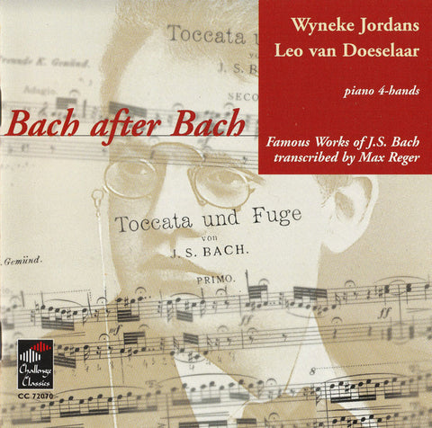 J.S. Bach transcribed by Max Reger piano 4-hands Wyneke Jordans & Leo van Doeselaar - Bach After Bach