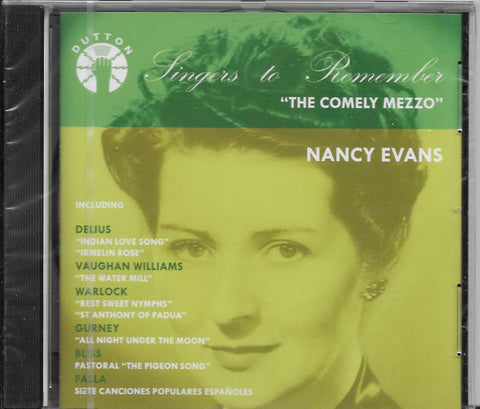 Nancy Evans - The Comely Mezzo