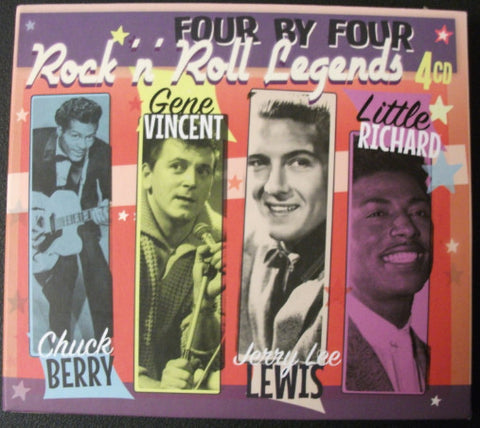Chuck Berry, Gene Vincent, Jerry Lee Lewis, Little Richard - Four By Four  Rock 'n' Roll Legends