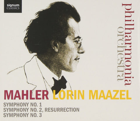 Mahler, Lorin Maazel, Philharmonia Orchestra - Symphonies 1-3