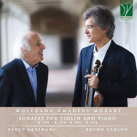 Wolfgang Amadeus Mozart - Paolo Ardinghi, Bruno Canino - Sonatas For Violin And Piano K.296 - K.376 - K.301 - K.454