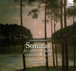 Brahms - Lorenzo Coppola, Andreas Staier - Sonatas For Clarinet & Piano Op. 120